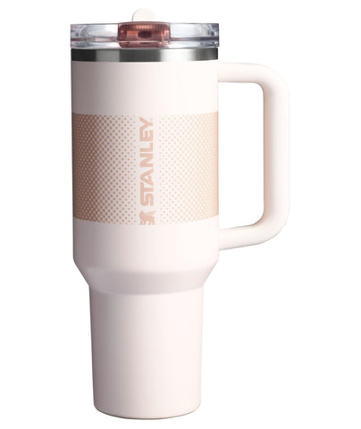 STANLEY ProTour flip straw 40 oz in rose quartz fade for on-the-go hydration.