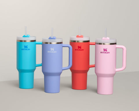 Dishwasher-safe STANLEY Quencher and lid for quick cleaning