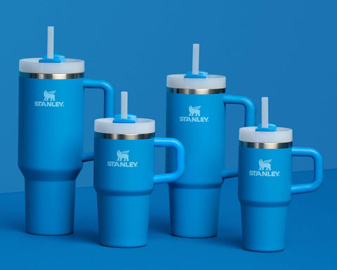STANLEY Quencher H2.0 made from recycled materials and BPA-free.