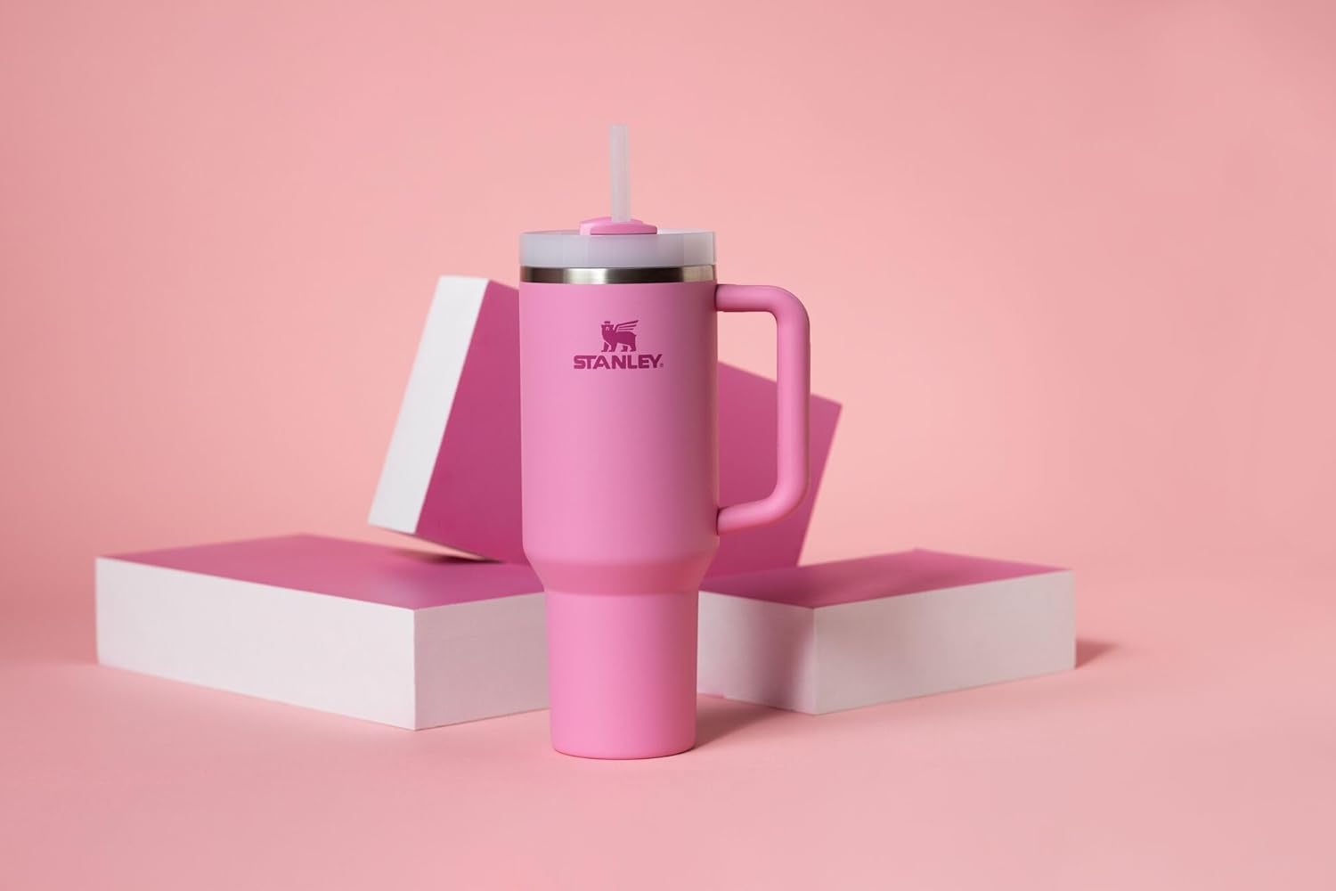 STANLEY Quencher H2.0 peony dishwasher-safe for simple cleaning