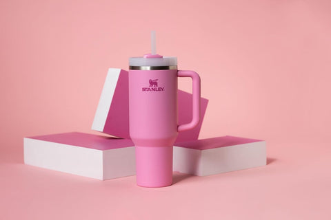 STANLEY Quencher H2.0 peony dishwasher-safe for simple cleaning