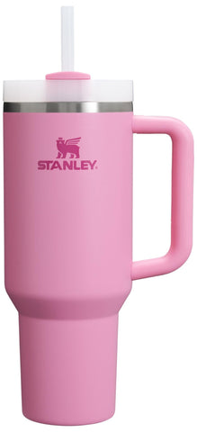 STANLEY Quencher H2.0 peony with handle and straw for on-the-go cooling