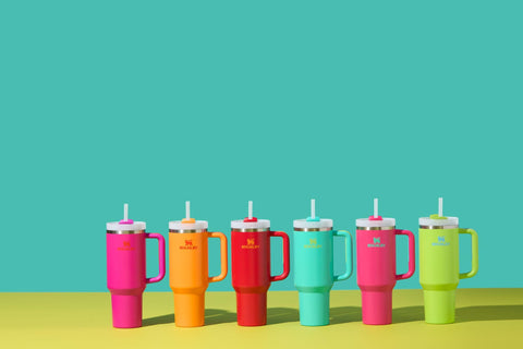 STANLEY Quencher H2.0 recycled stainless steel promotes sustainable sipping