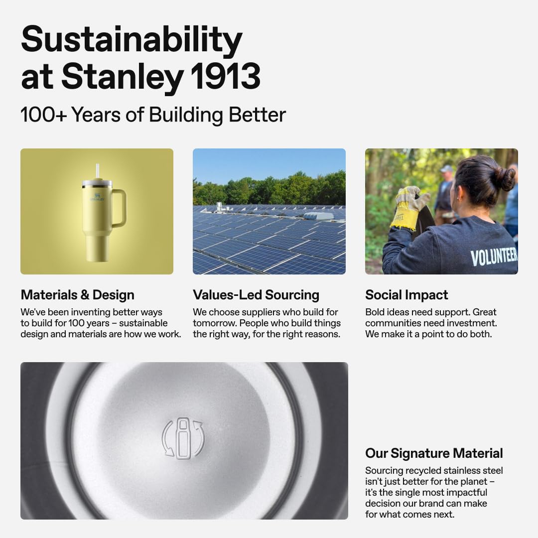 STANLEY Quencher H2.0 vivid violet finish stands out anywhere