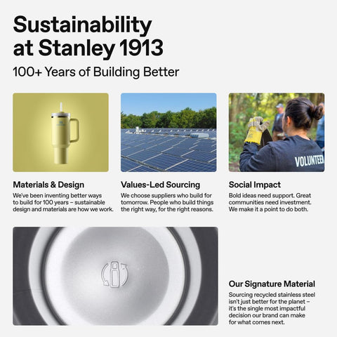 STANLEY Quencher H2.0 vivid violet finish stands out anywhere