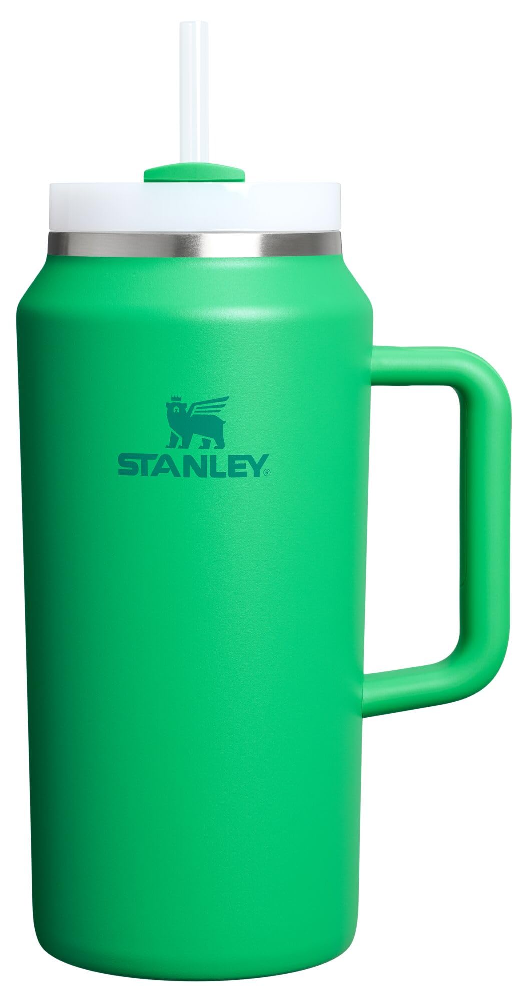Stanley Quencher H2.0 64oz Meadow tumbler with handle keeps drinks cold for travel