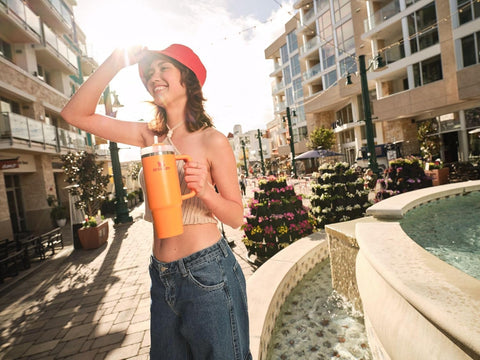 Stanley Quencher H2.0 BPA-free construction ensures safe sipping.