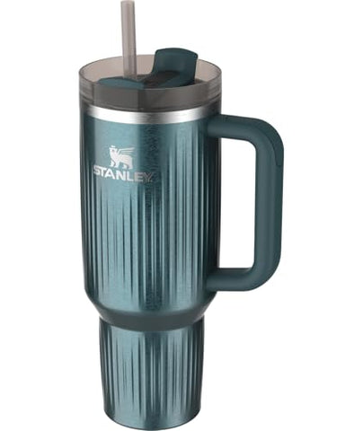 Stanley Quencher H2.0 FlowState lid showing three-position versatility for sipping.