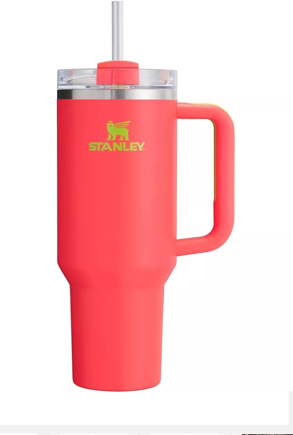 Stanley Quencher H2.0 FlowState tumbler with lid and straw keeps beverages cold for hours