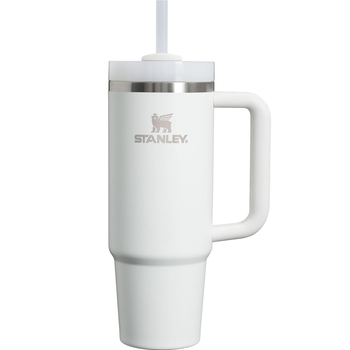 STANLEY Quencher H2.0 handle closeup for comfortable daily carry.