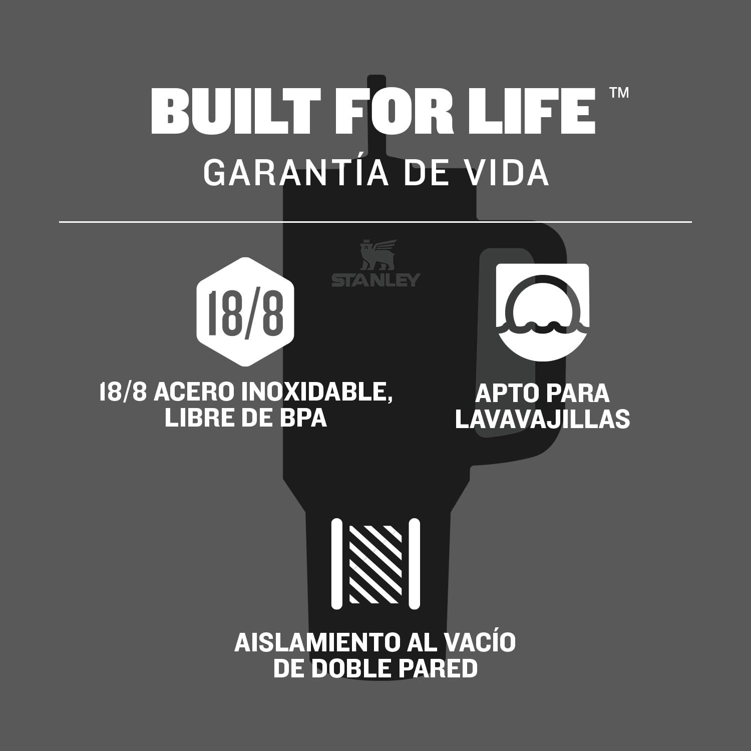 Stanley Quencher H2.0 Rose Quartz Glow tumbler with vibrant color and shine.