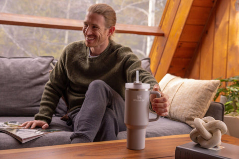 STANLEY Quencher H2.0 dishwasher-safe for quick cleanup after workouts.