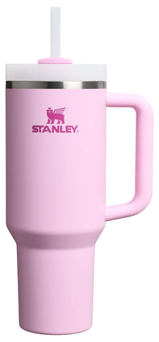 Stanley Quencher H2.0 FlowState lid with three positions for splash-resistant sipping on the go.