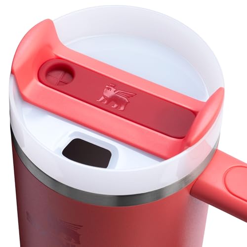 FlowState lid close-up showing three-position rotating cover for spill resistance