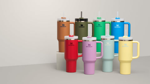 STANLEY Quencher H2.0 narrow base fits most car cup holders for on-the-go