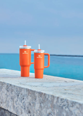 Recycled stainless steel construction of STANLEY Quencher H2.0