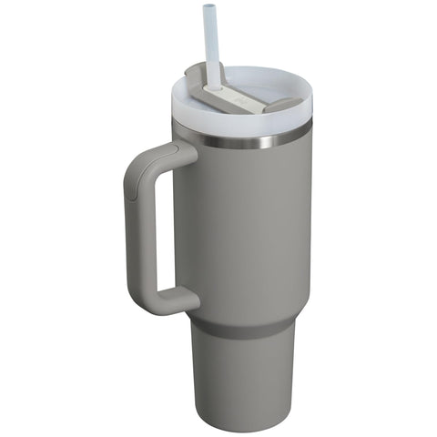 FlowState lid rotating with three positions for leak-resistant sipping.