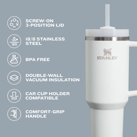 Insulation keeps drinks ice-cold for hours, supporting long days outdoors or at the gym.