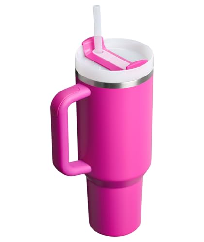 STANLEY Quencher H2.0 narrow base fits most cup holders for travel.