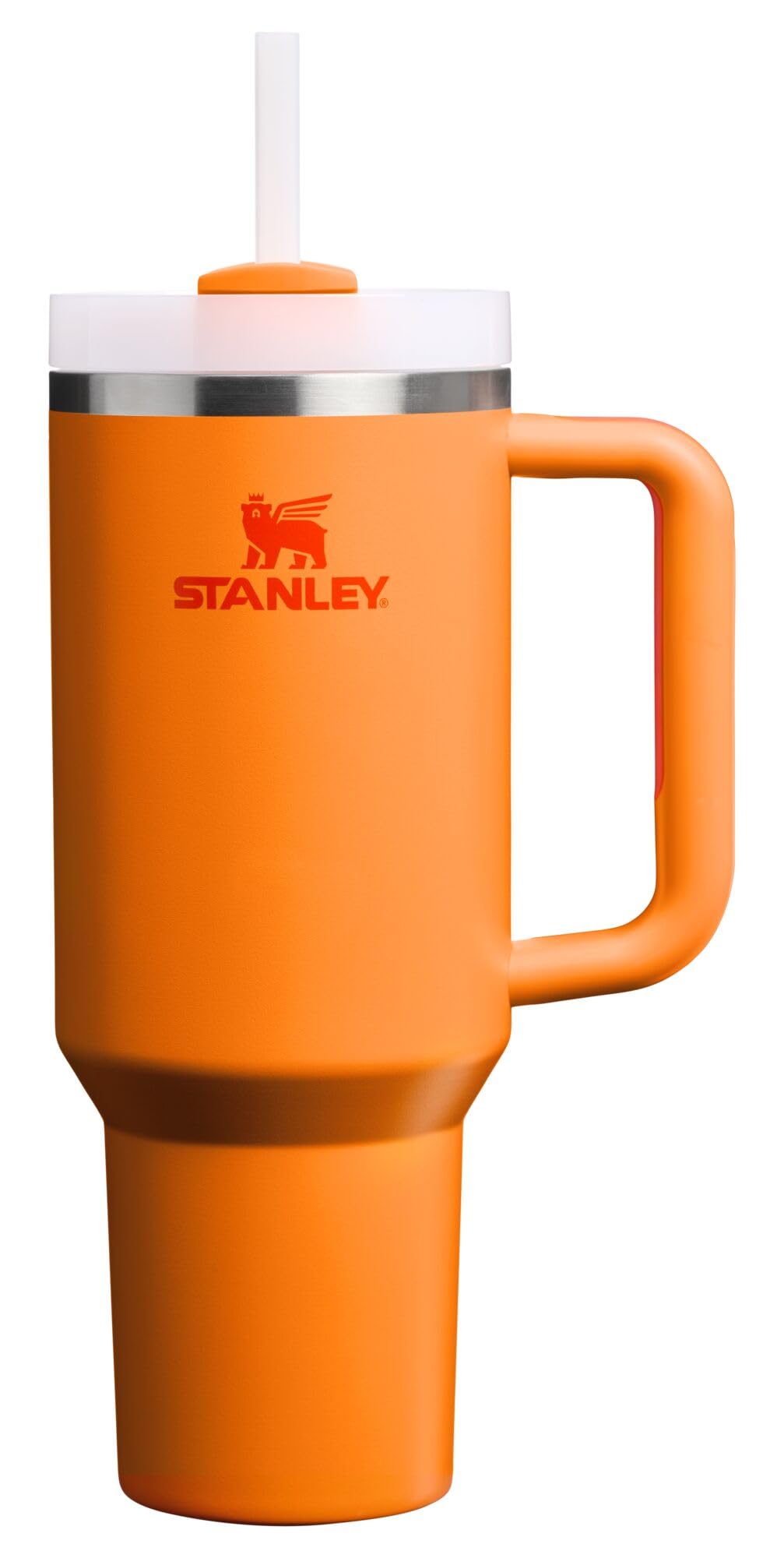 STANLEY Quencher H2.0 tumbler with handle and straw for easy one-handed sipping