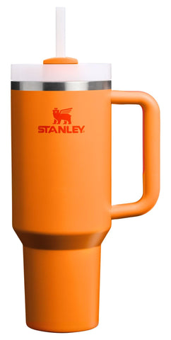 STANLEY Quencher H2.0 tumbler with handle and straw for easy one-handed sipping