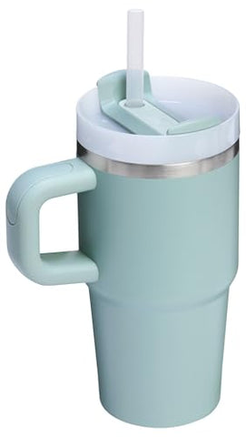 Stanley Quencher H2.0 with straw and splash resistant opening for mess free sipping