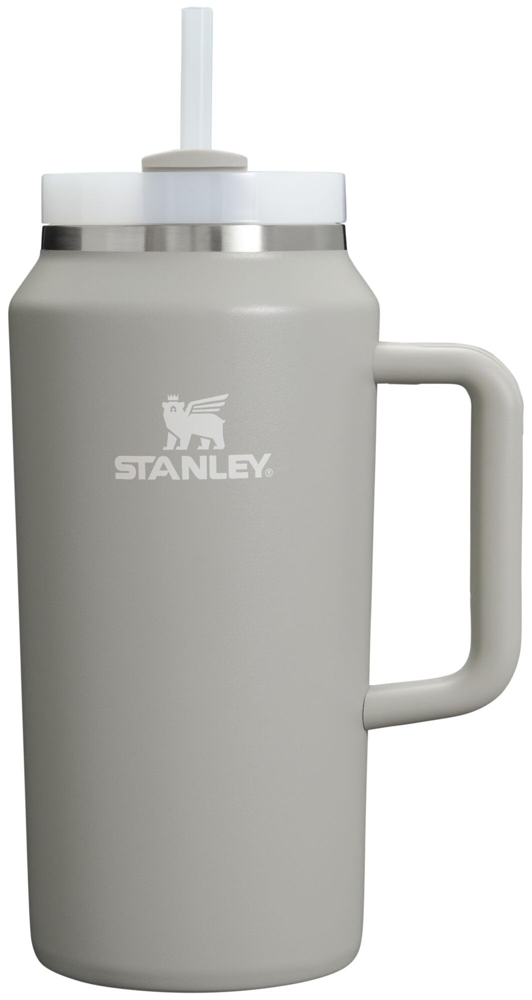 STANLEY Quencher H2.0 64oz with handle and straw for easy on-the-go hydration.