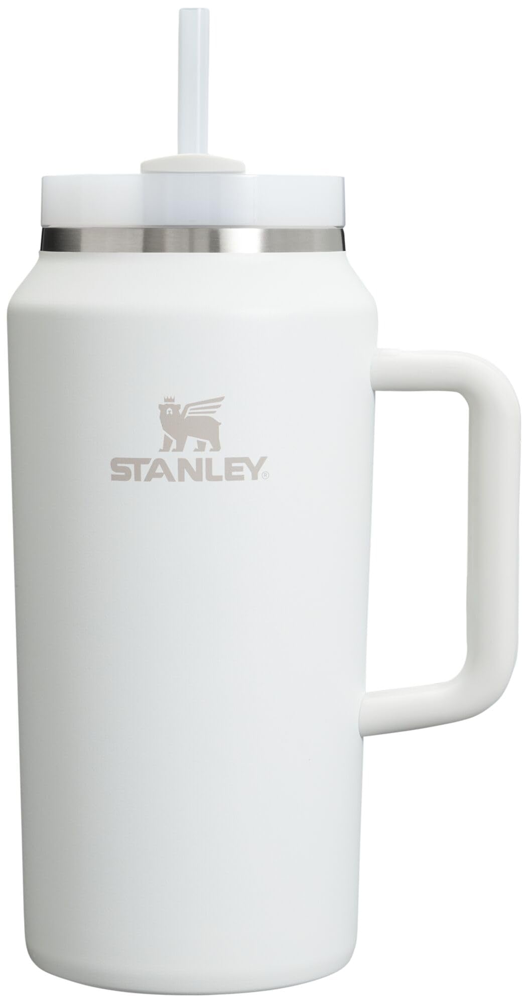 STANLEY Quencher H2.0 64oz with handle, ready for travel and all-day hydration.