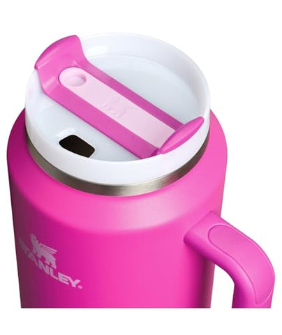 Stanley Quencher H20 FlowState lid closeup showing three-position design