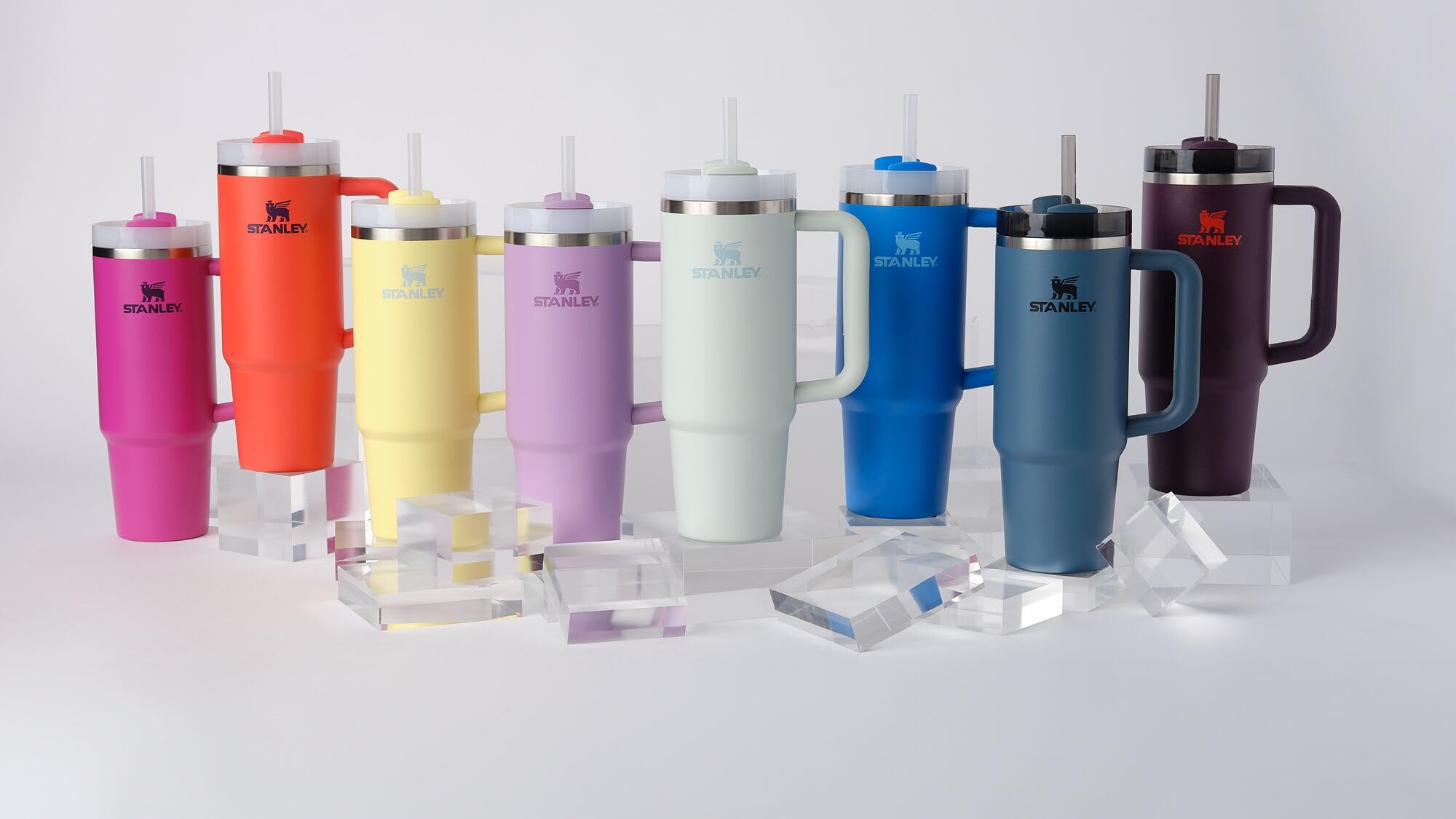 Stanley Quencher H2.0 uses recycled steel for sustainability.