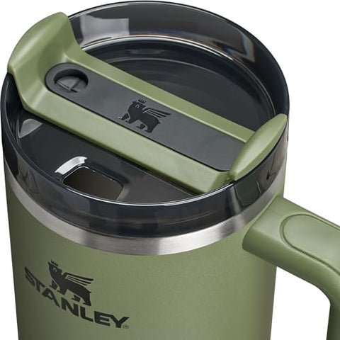STANLEY Quencher H2.0 40 oz with straw supports quick, sip-friendly hydration.