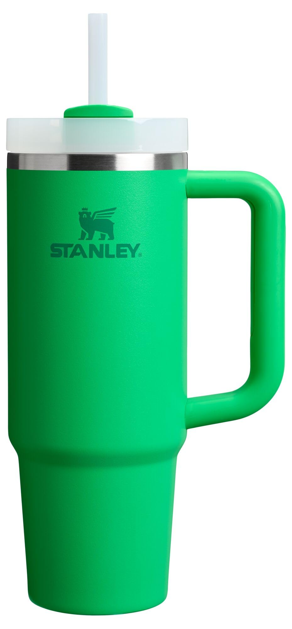 STANLEY Quencher H2.0 Meadow with handle and straw for easy daily hydration.