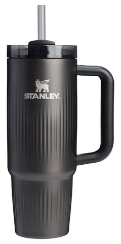 Stanley Quencher H2.0 30 oz with handle and straw for easy on-the-go hydration.
