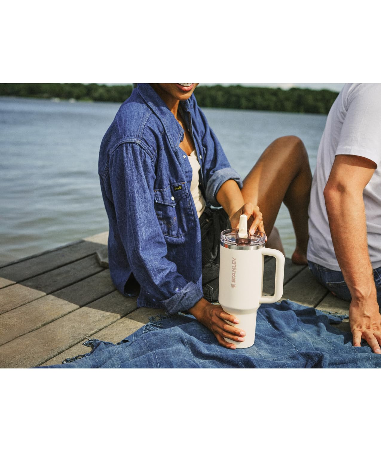 Stanley Quencher ProTour 40-ounce capacity supports long outings.