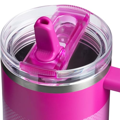 STANLEY Quencher ProTour built-in straw showing easy sipping and leak resistance