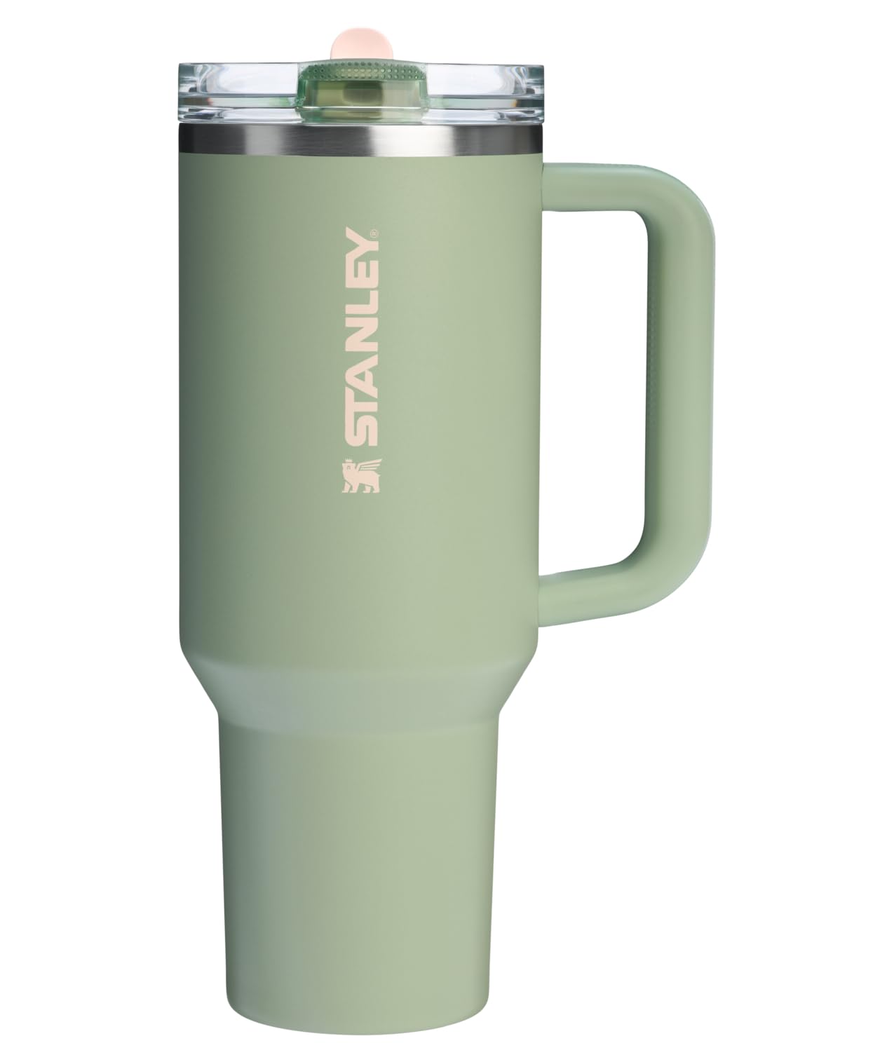 STANLEY Quencher ProTour in Lichen color with 40 oz capacity for all-day hydration.