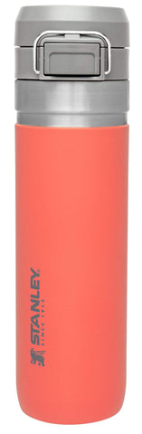 Stanley Quick Flip GO bottle with push-button lid for easy one-handed use during workouts