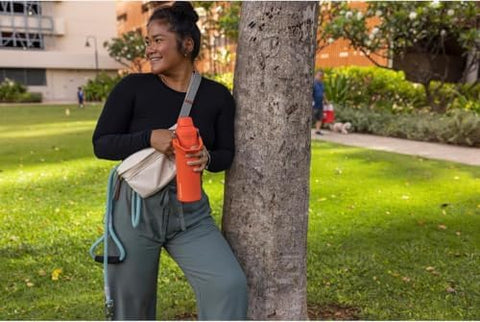 Stanley Rose Quartz Glimmer finish adds stylish, eye-catching appeal