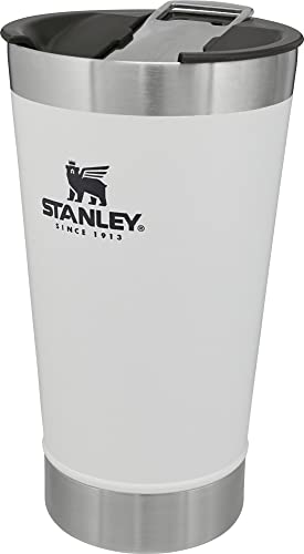 STANLEY Stay-Chill pint features built-in bottle opener for quick pours.
