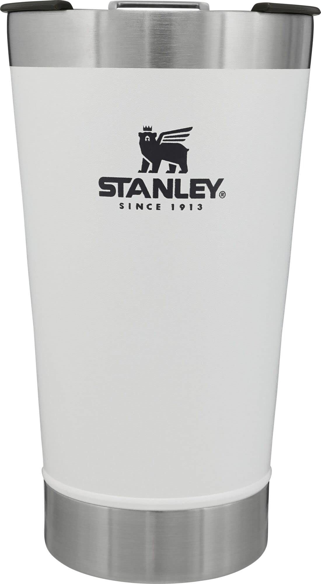 STANLEY Stay-Chill pint with lid for easy on-the-go sipping.