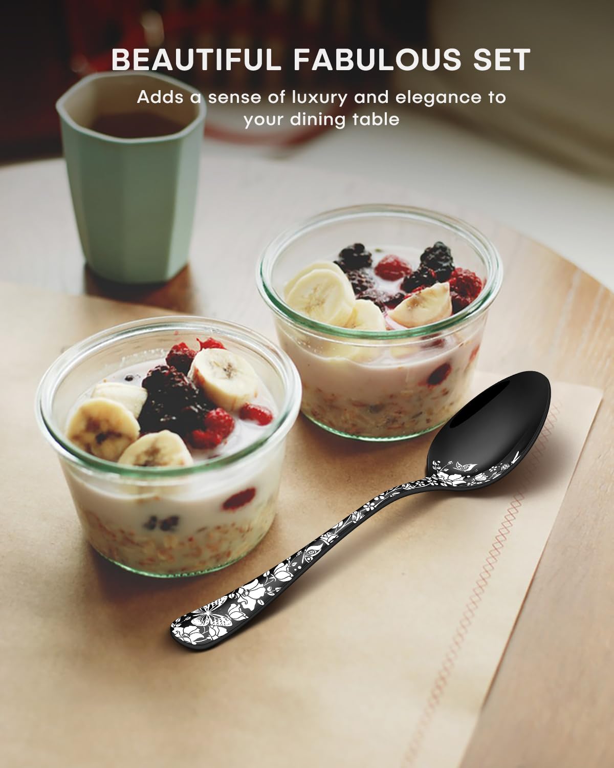 Stapava table setting elegance enhances casual or formal dining experiences.