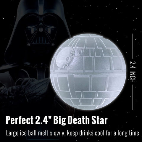 Star Wars coaster helps protect surfaces during themed gatherings.