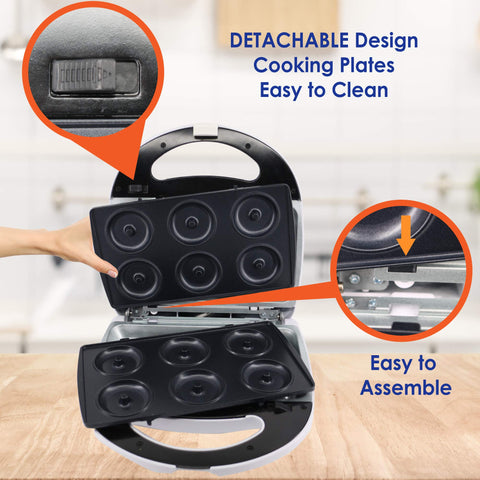 StarBlue detachable plates make cleaning effortless after desserts.