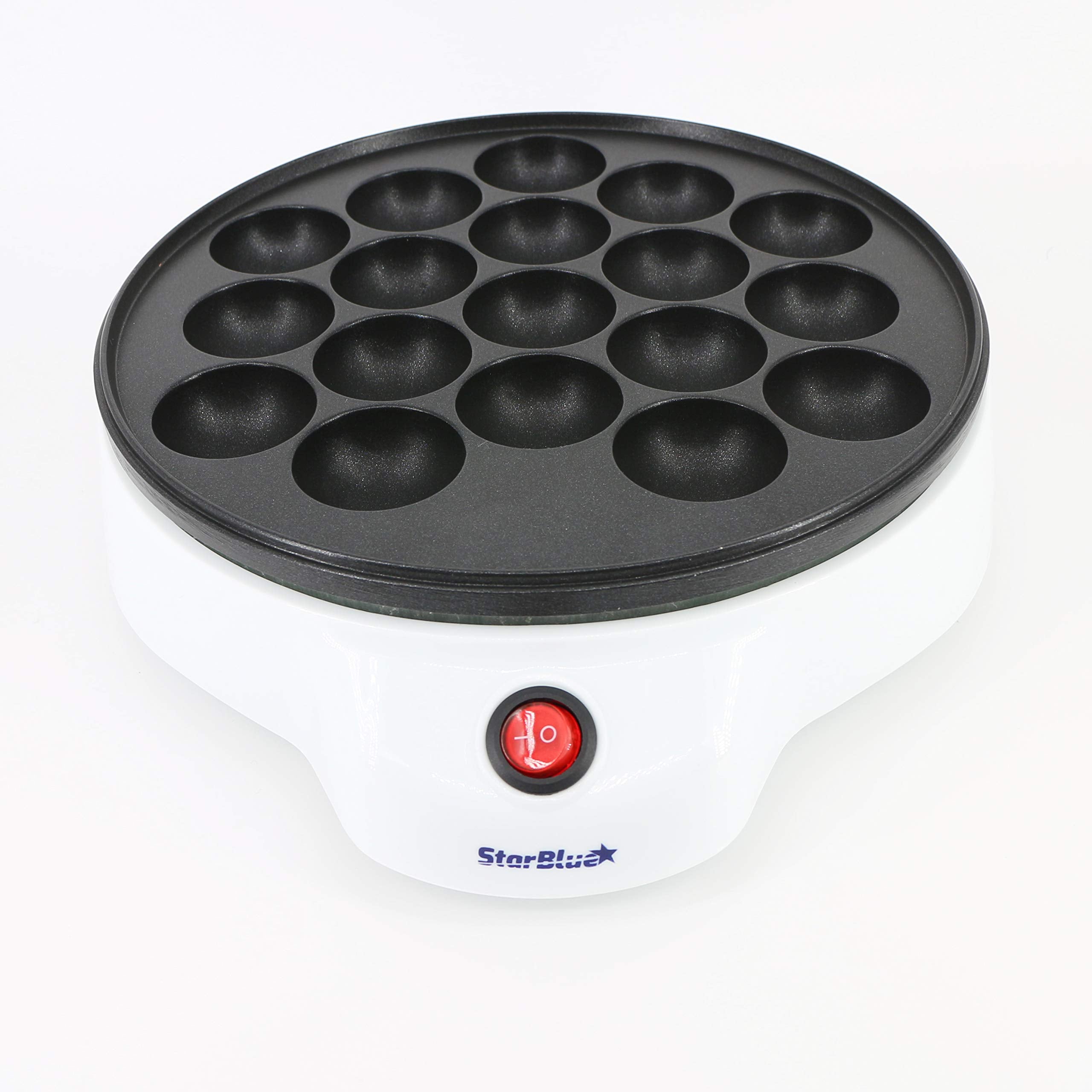 StarBlue Takoyaki Maker control panel supports simple operation.