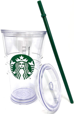Starbucks 16oz insulated double-wall cup helps keep beverages cold