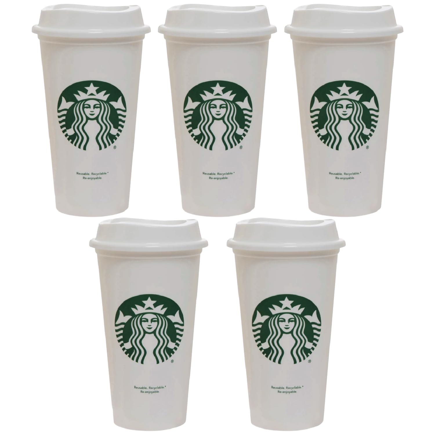 Starbucks 16oz reusable hot cup with lid for daily coffee on the go