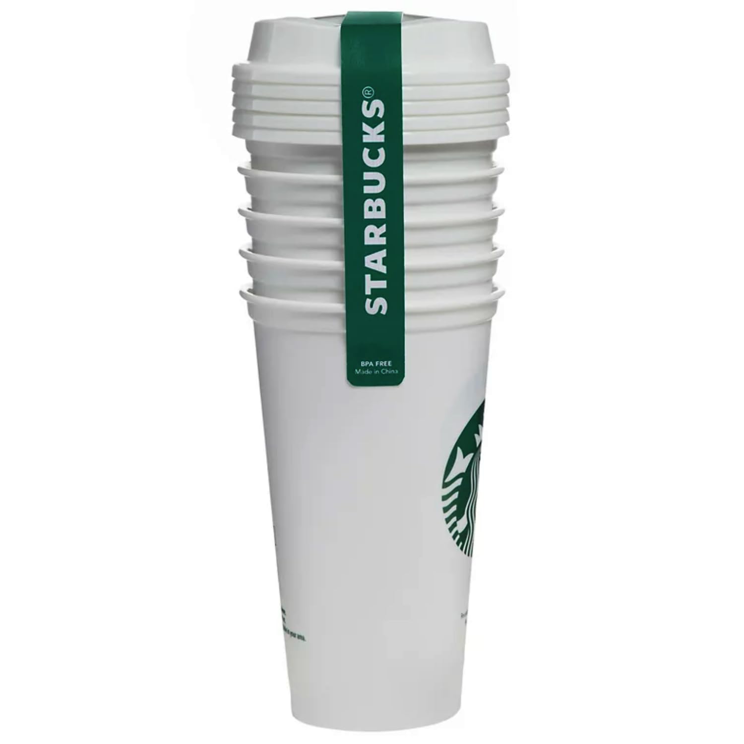 Starbucks 16oz reusable hot cup set with lids for easy refills during commutes