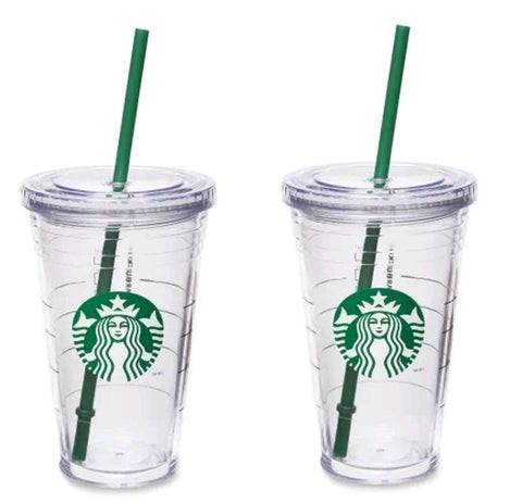 Starbucks grande insulated travel tumbler 16oz with double-wall keeps drinks hot or cold