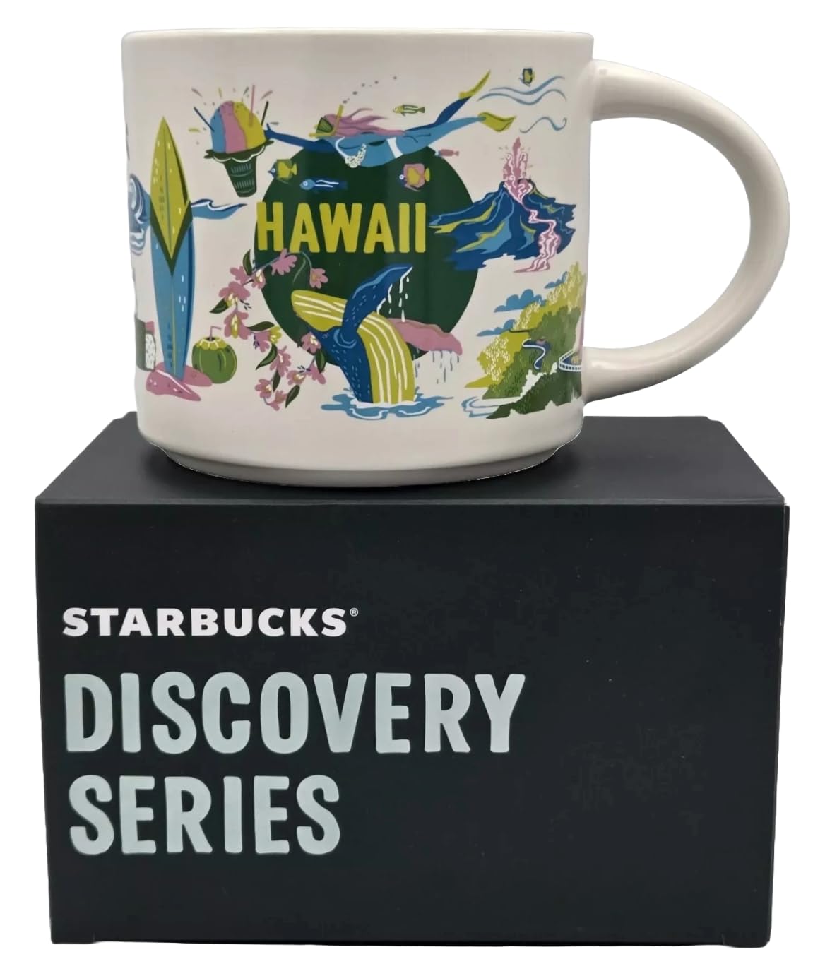 Starbucks Hawaii Discovery Series 14 oz ceramic mug for daily coffee rituals