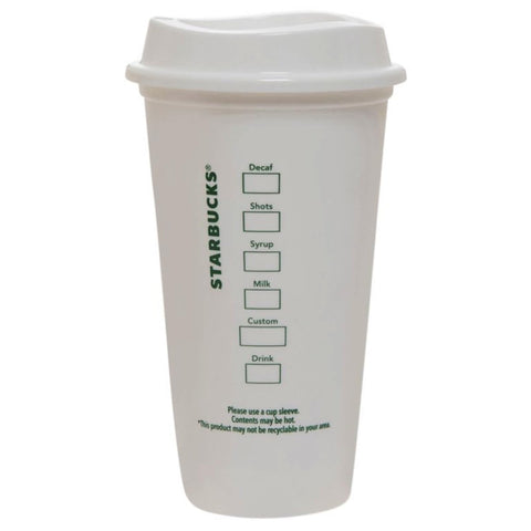 Starbucks 5 pack reusable coffee cups practical for hosting or gifting